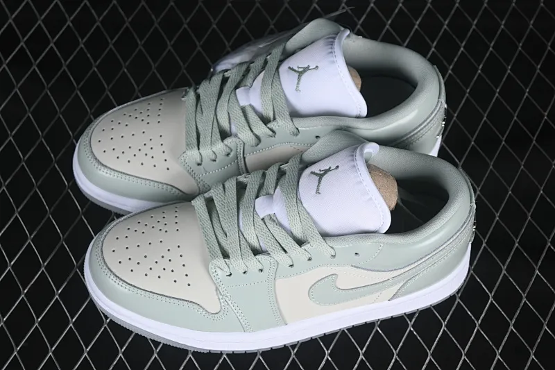 All categories Air Jordan Jordan series basketball shoes Air Jordan 1 Low Air Jordan 1 Low AJ1 Joe 1 amber green low-top cultural and casual sneakers HF4078-100